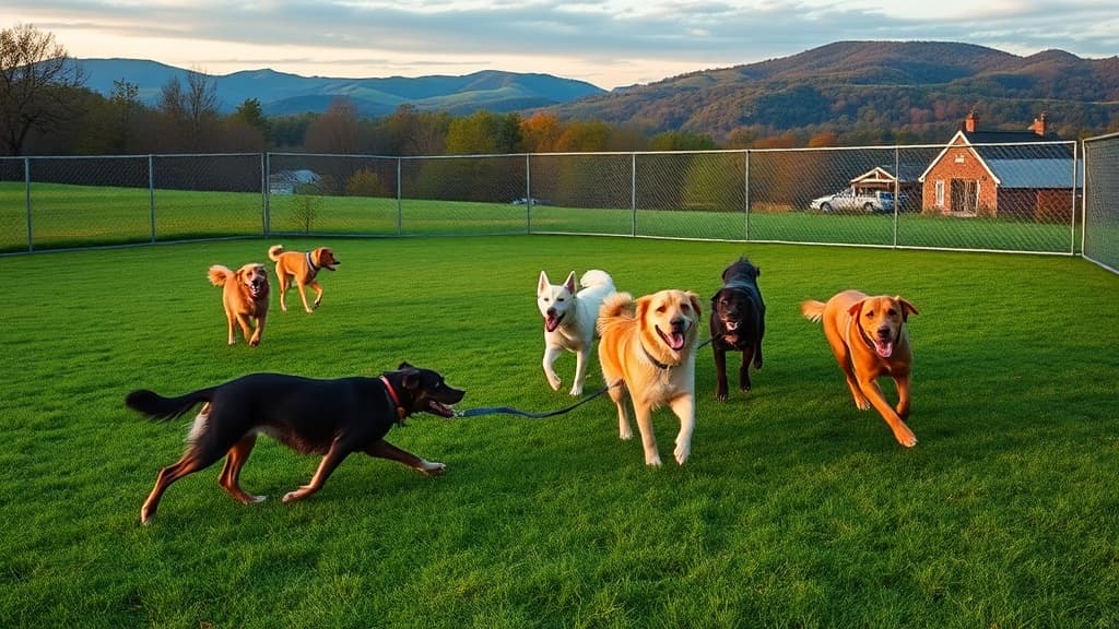 Rivanna Trail Off Leash Area at Riverview Park dog park in Charlottesville, VA