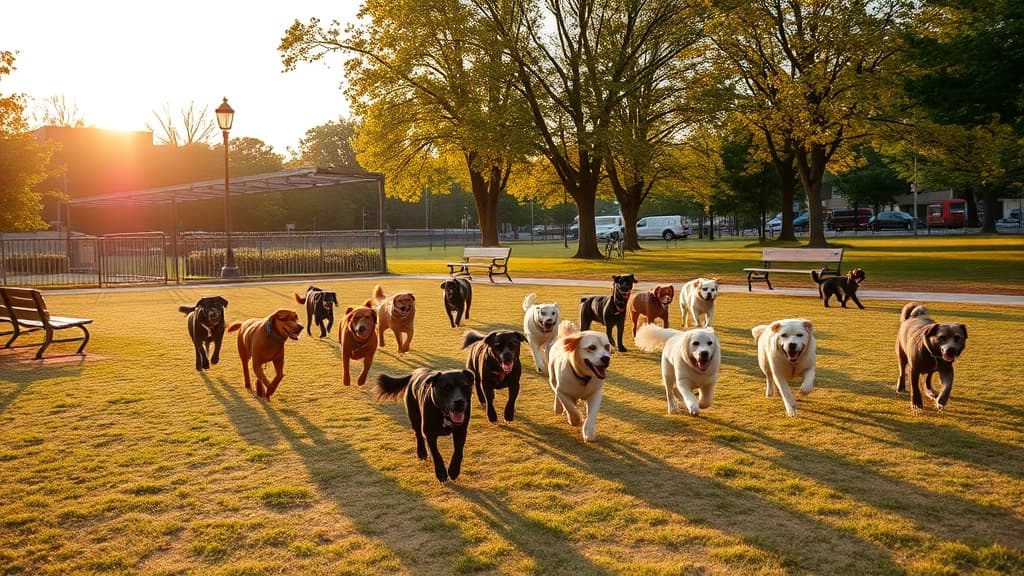 Dog Park dog park in Town of Ithaca, NY