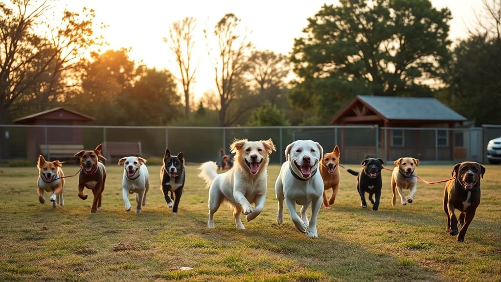 Bark Park dog park in Brunswick, GA