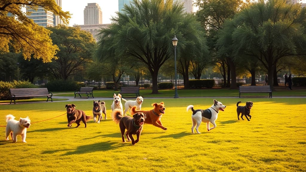 Jackson Heights Canine Recreational Wonderland dog park in New York, NY