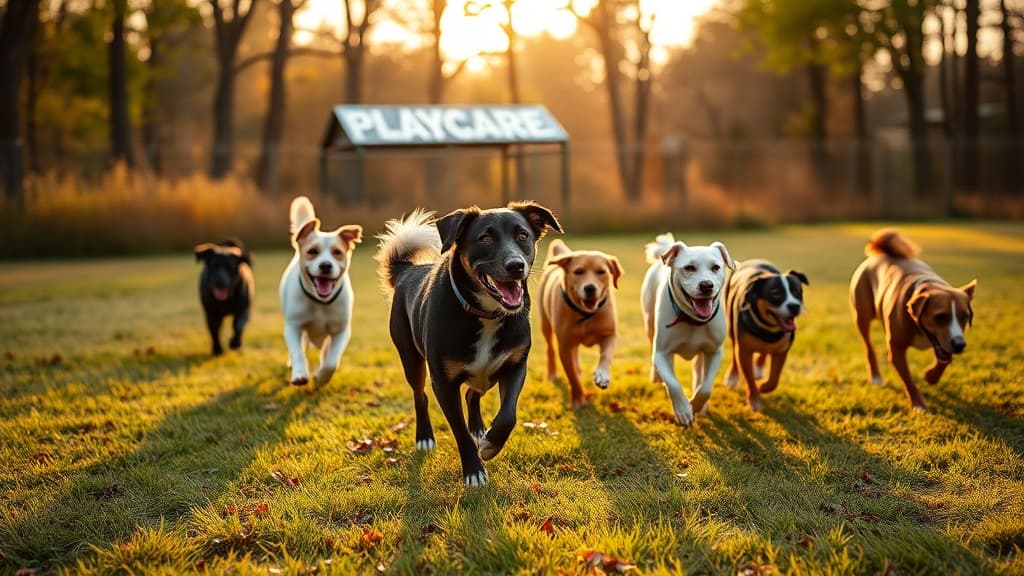 Playcare dog park in Valdosta, GA