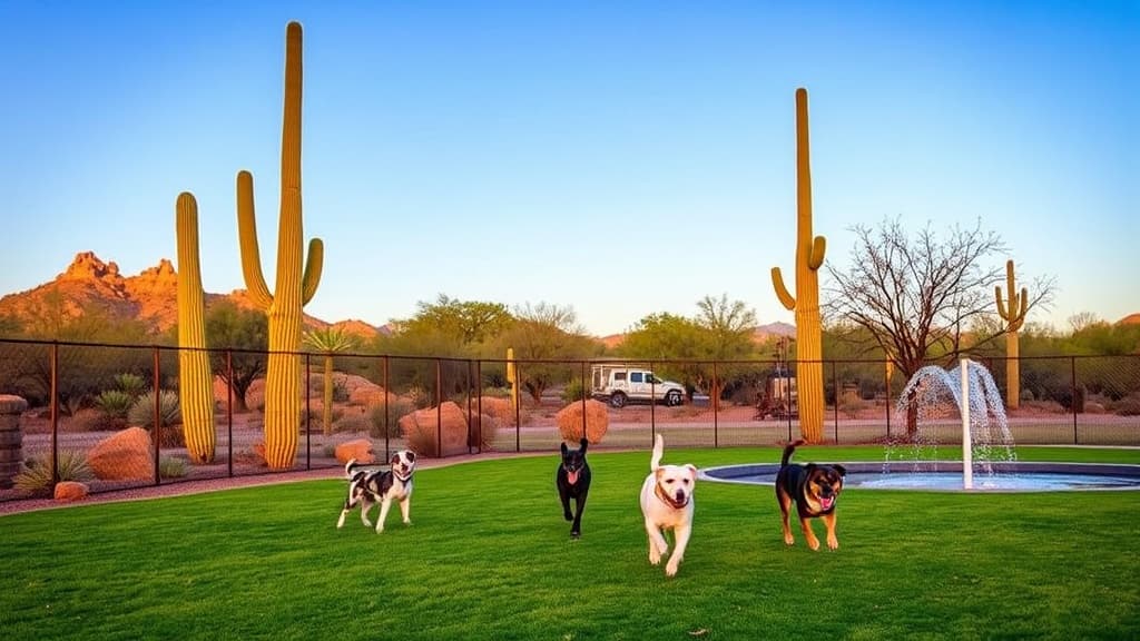 Roscoe Dog Park dog park in Goodyear, AZ
