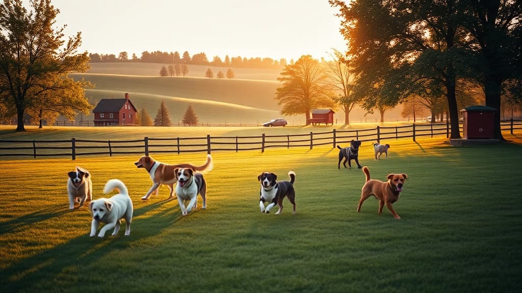 Dog Park dog park in Town of Brockway, WI