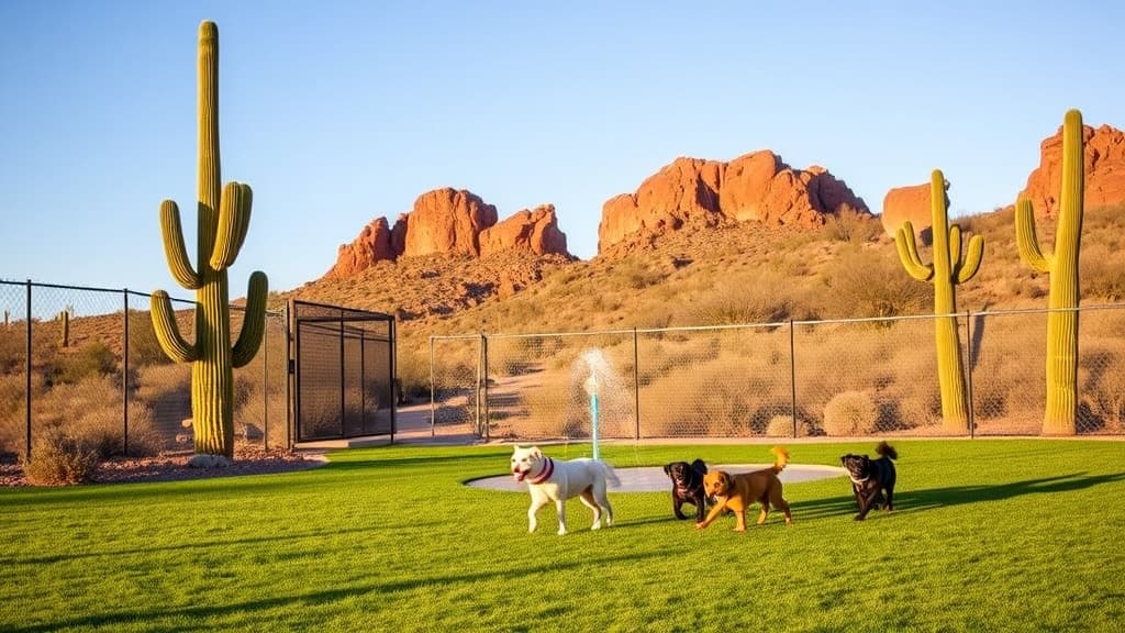 Copper Sky Park Dog Park dog park in Maricopa, AZ