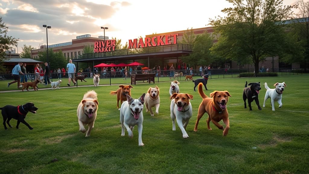 River Market Dog Park dog park in Kansas City, MO