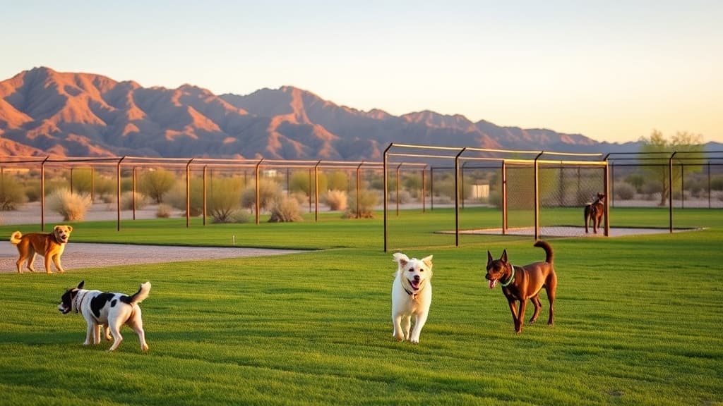 Weston Hills Park dog park in Henderson, NV