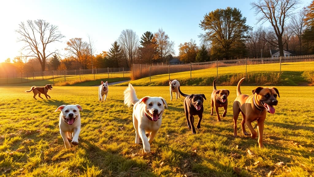Overture Flats Dog Park dog park in Lafayette, IN
