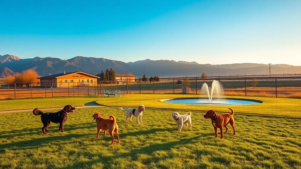 Paws to Play Dog Park dog park in Kalispell, MT