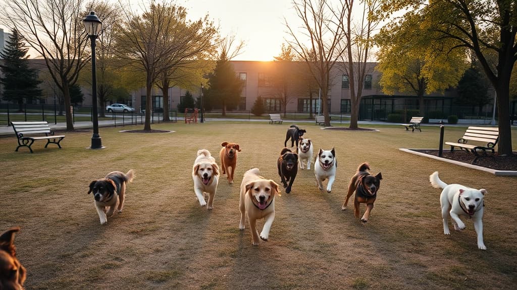 Bark Park dog park in Buffalo, NY