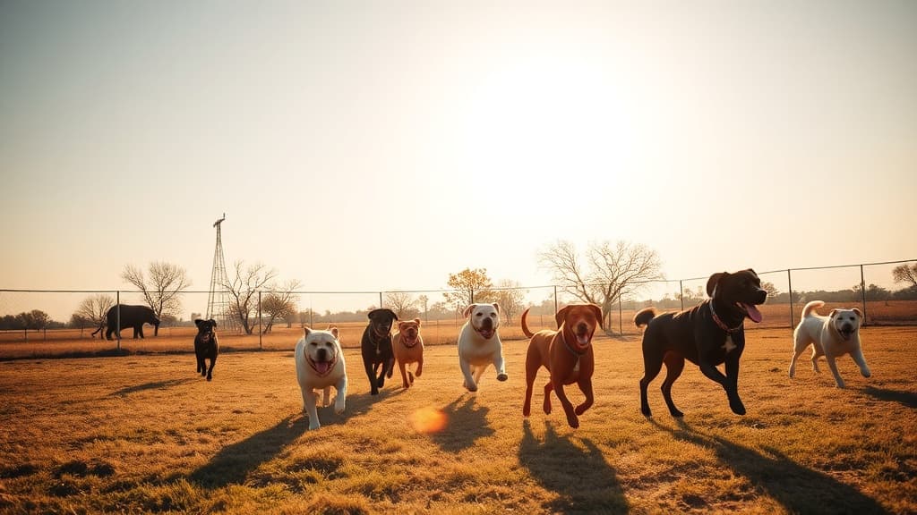 Dog Park dog park in Buda, TX