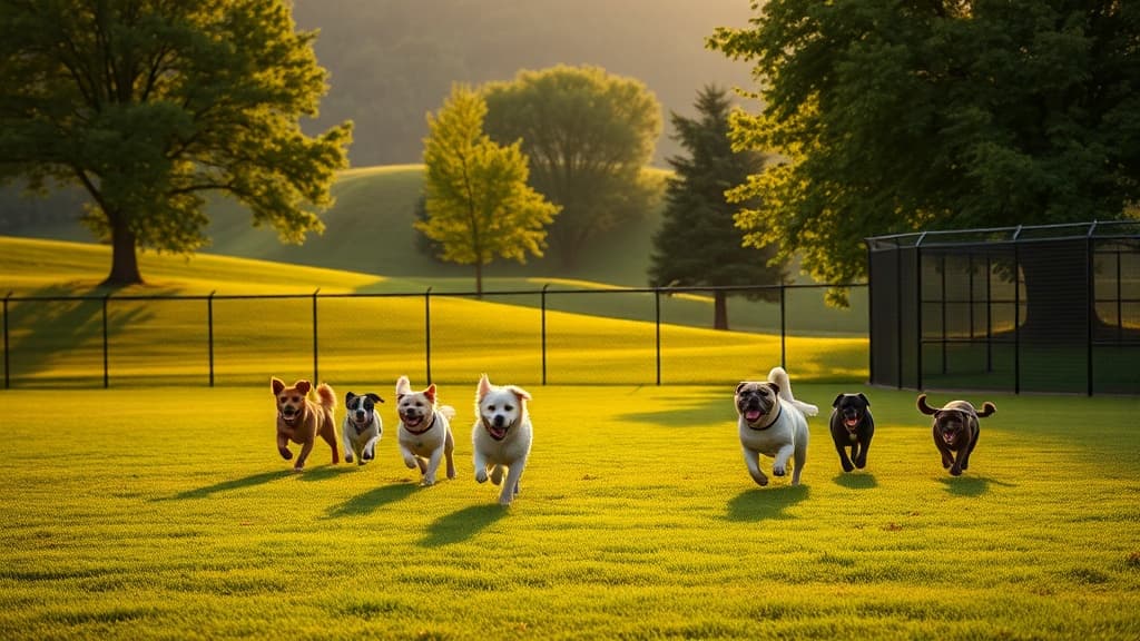 Bumble's Backyard dog park in Columbus, OH