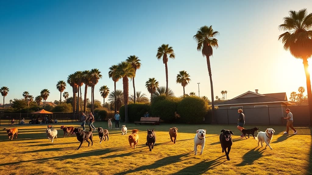Pacchetti Dog Park dog park in Seaside, CA