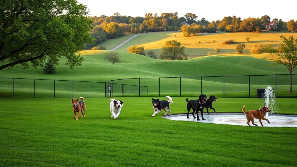 East State Dog Park dog park in Athens, OH