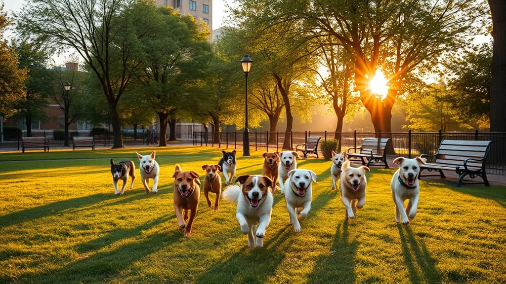 Dog Park dog park in Harrison, NJ