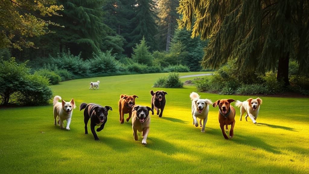 Cherry Park Off Leash Area dog park in Portland, OR
