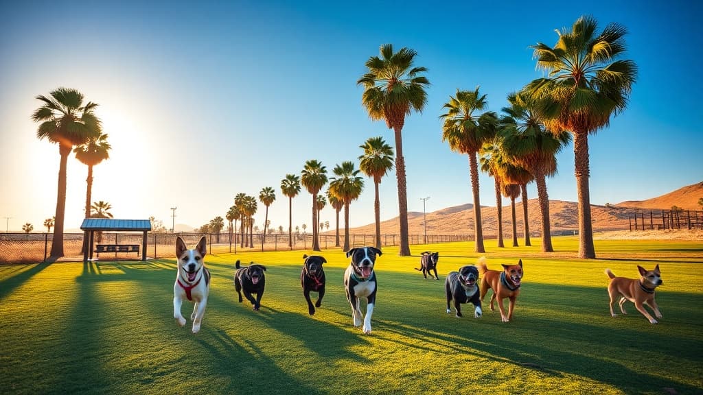 Drummond Ranch dog park in Palmdale, CA