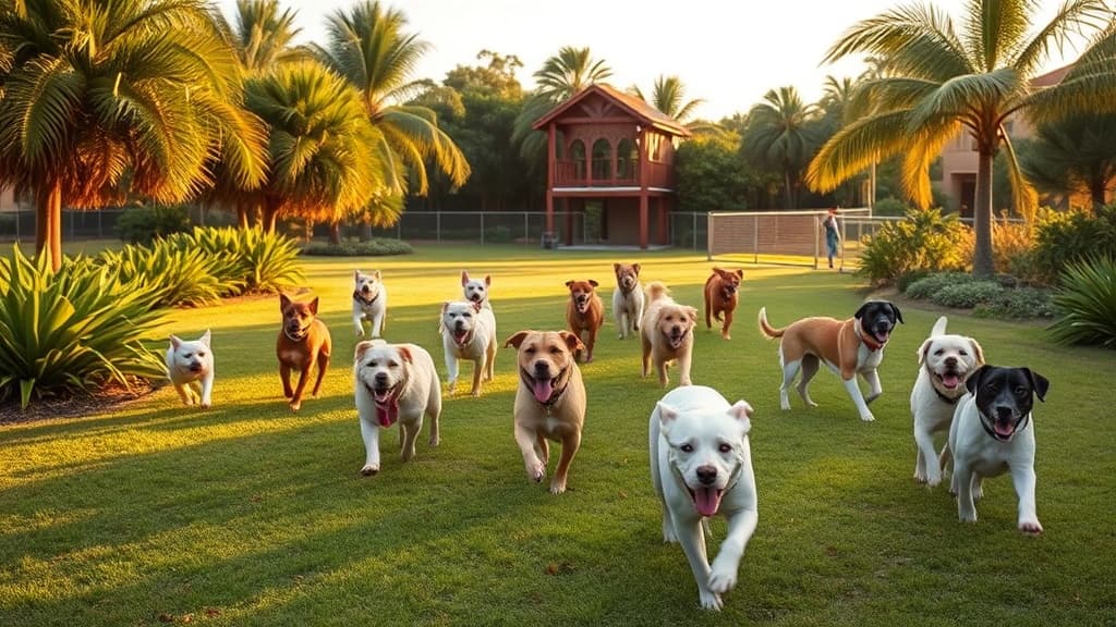Milano Dog Park dog park in Venice, FL