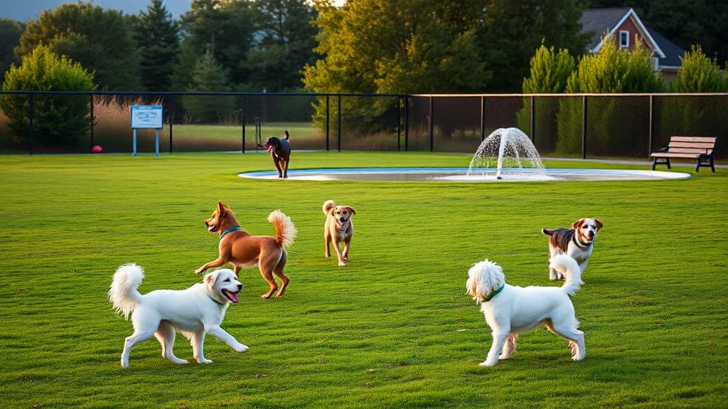 PAWS Bark Park dog park in Morehead City, NC