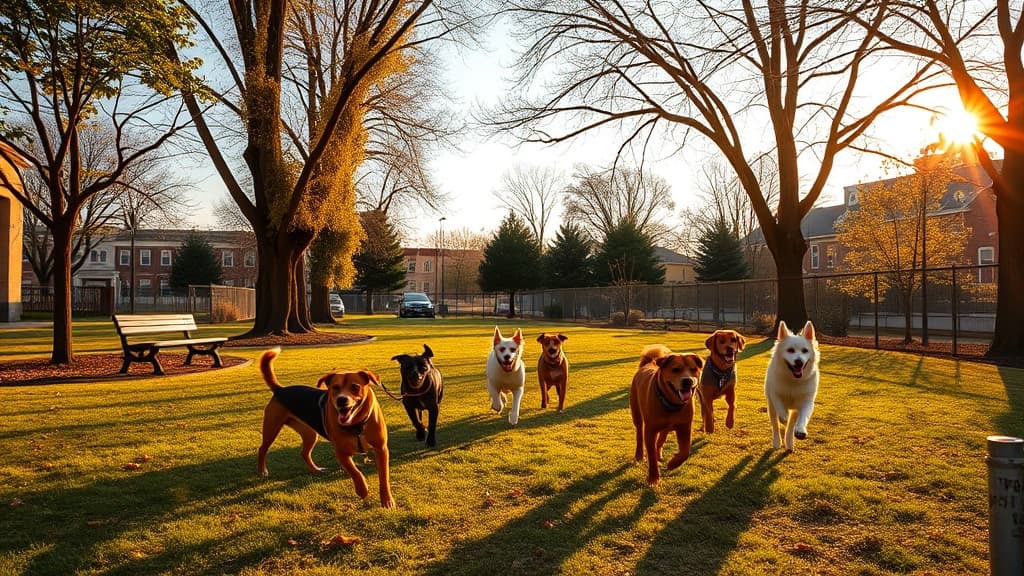 Newbridge Road Dog Park dog park in Bellmore, NY