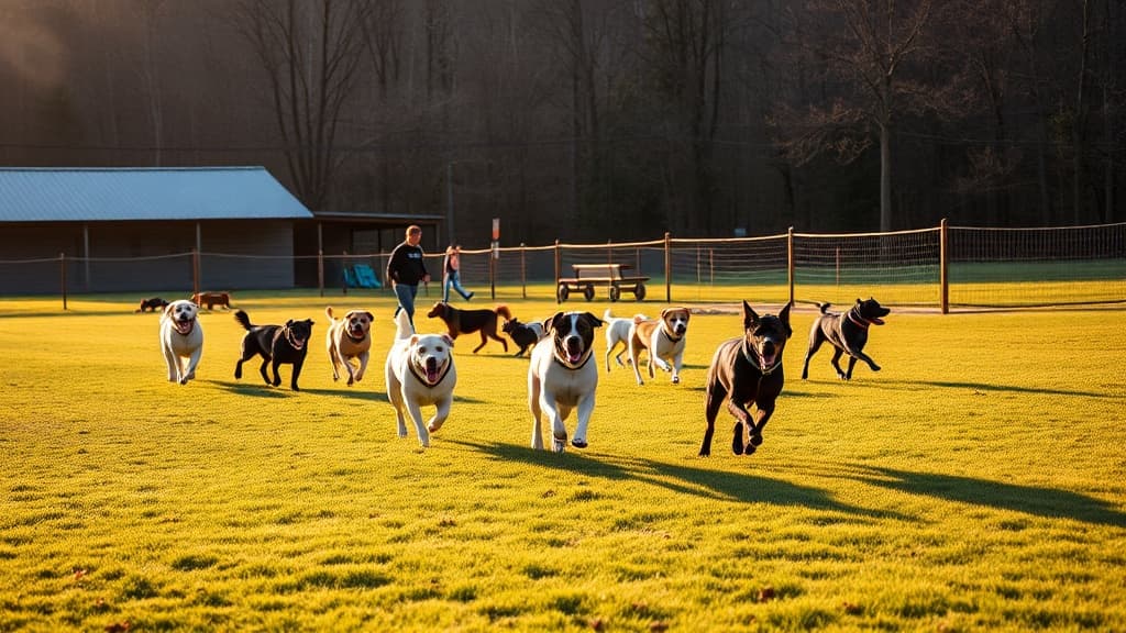 Hillcrest Dog Park dog park in Hermitage, PA