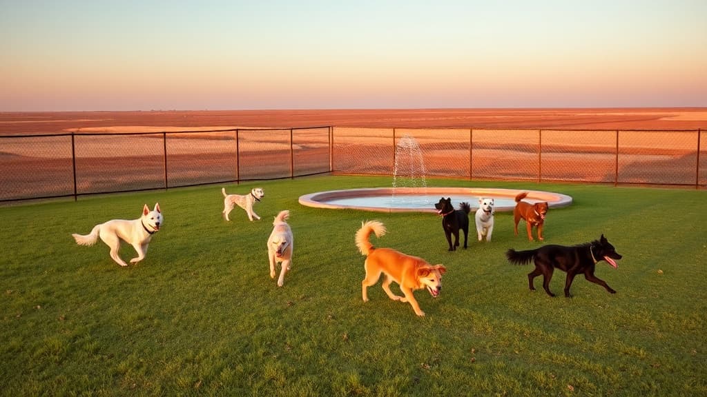 Mustang Dog Park dog park in Mustang, OK