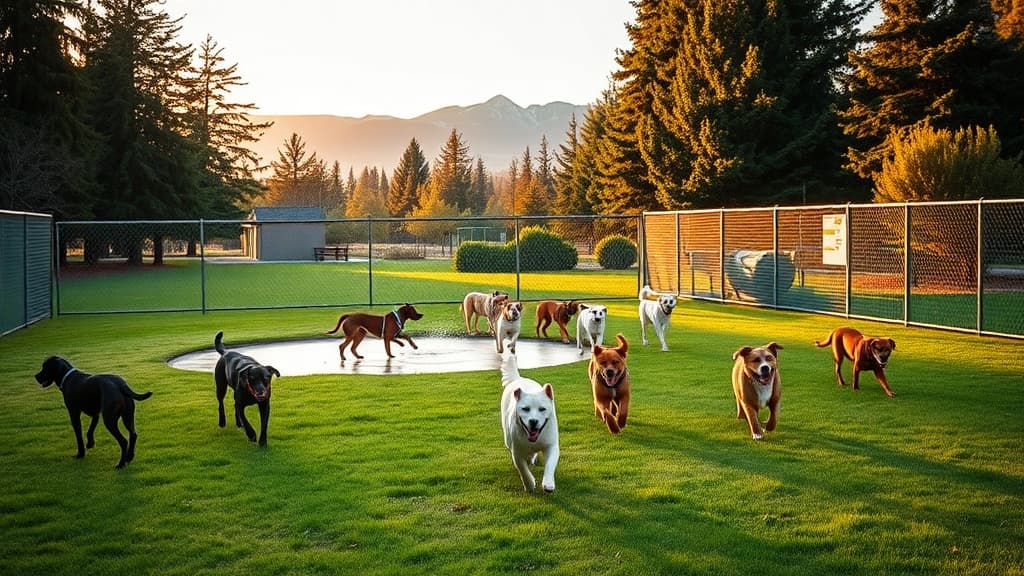 Pooch Park dog park in Pullman, WA