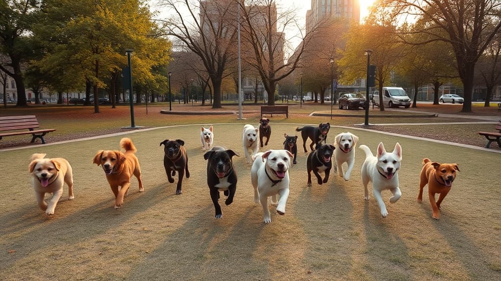 Dog Park dog park in Weehawken, NJ