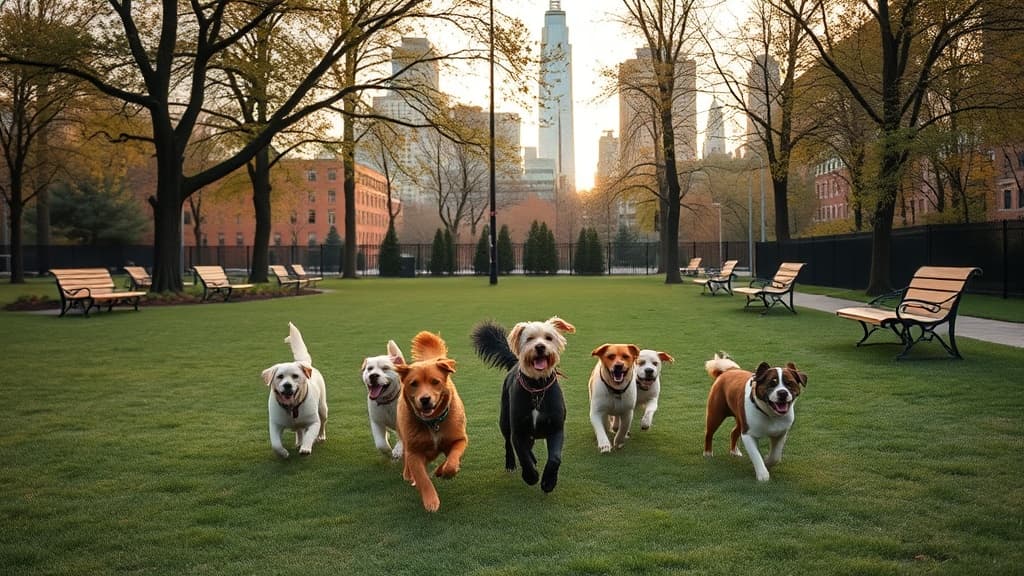 Kensington Dog Run dog park in New York, NY