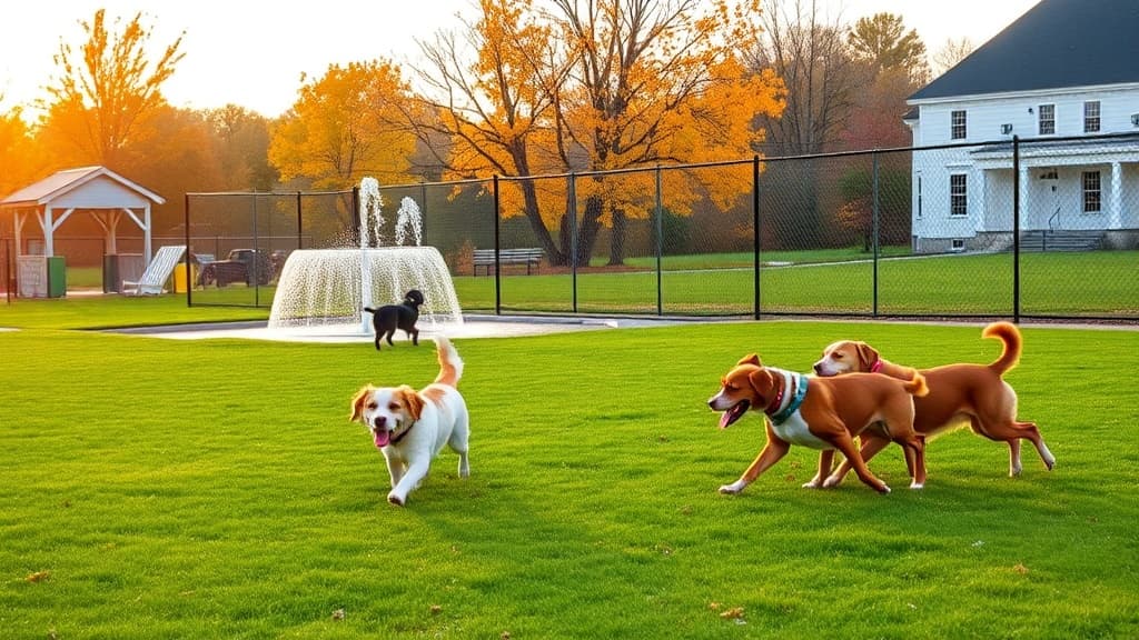 Melrose Dog Park dog park in Melrose, MA
