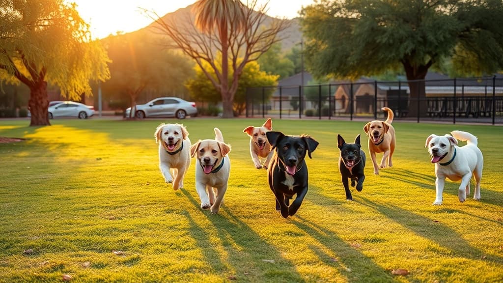 Paradise Valley Park Small Dog Park dog park in Phoenix, AZ
