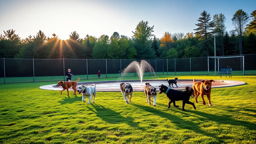 Grand Ravines Dog Park dog park in Jenison, MI