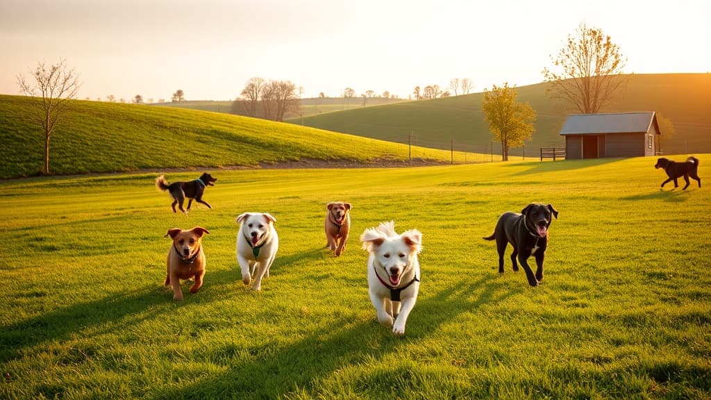 McFarland Dog Park dog park in McFarland, WI