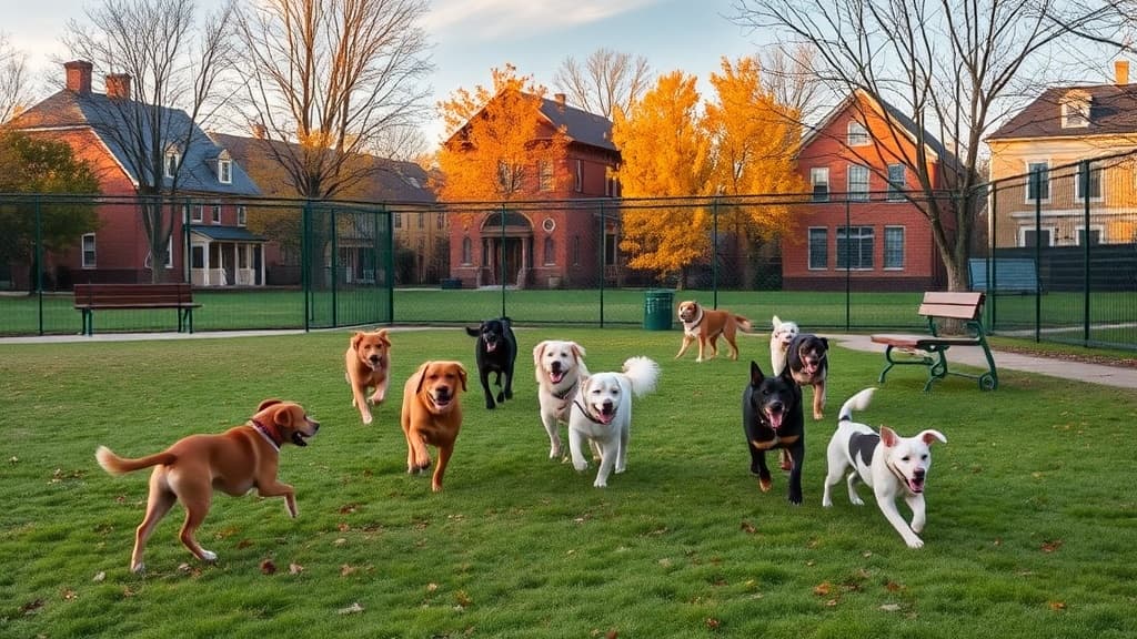 Community Field Park Dog Park dog park in Holyoke, MA