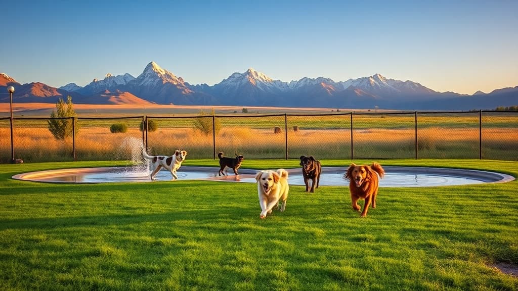 Gizmo's Dog Park dog park in Dubois, WY