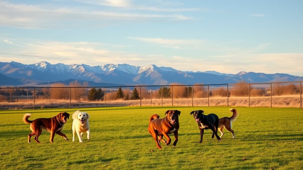 David A. Lorenz Regional Bark Park dog park in Highlands Ranch, CO