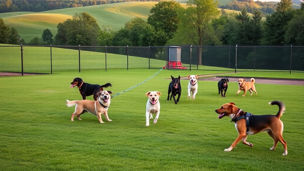 Love's Travel Stop Loudon dog park in Loudon, TN
