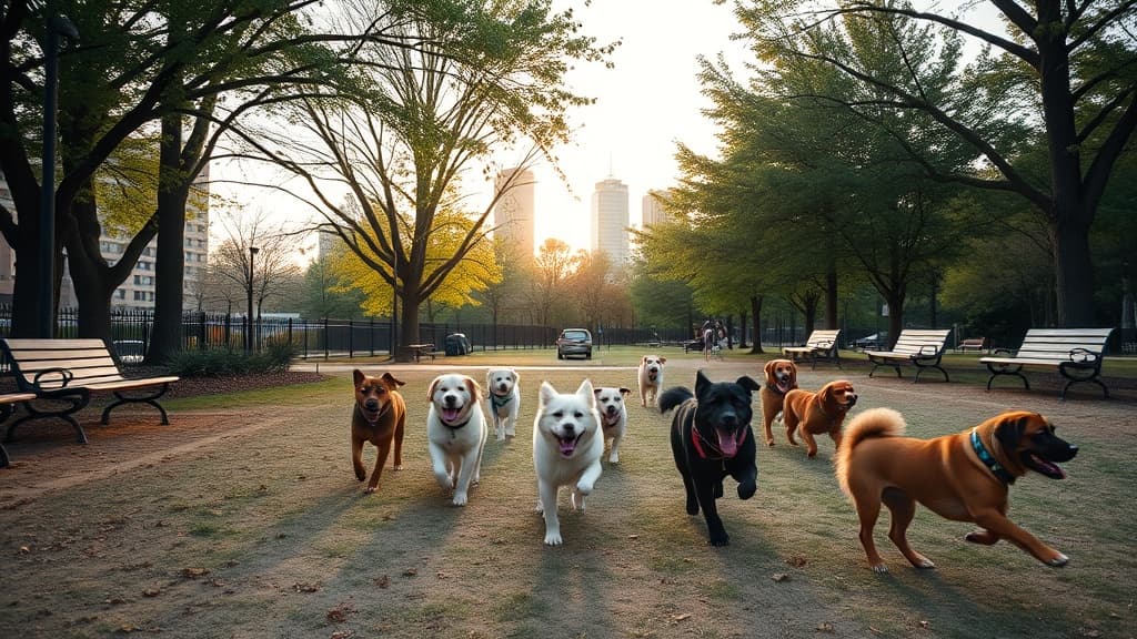 Garnetwood Park dog park in Mississauga, CA-ON