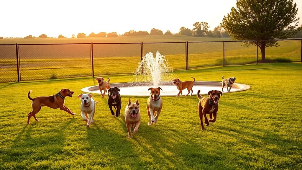 Centennial Park Dog Park dog park in Munster, IN