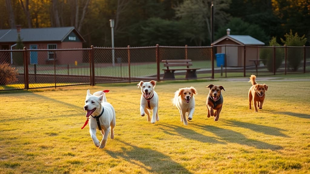 Needham Dog Park dog park in Needham, MA