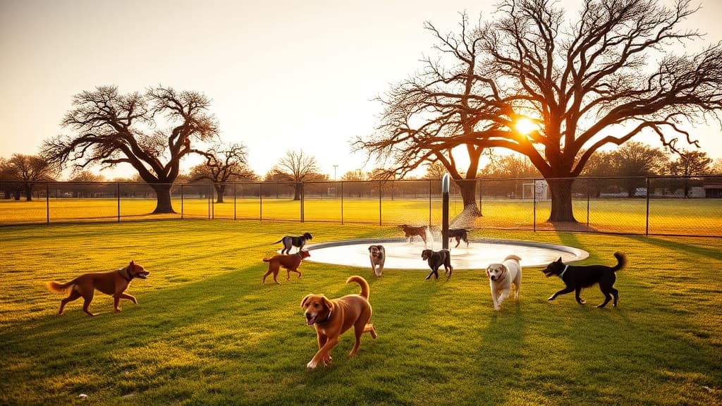 City of Hurst Dog Park dog park in Hurst, TX