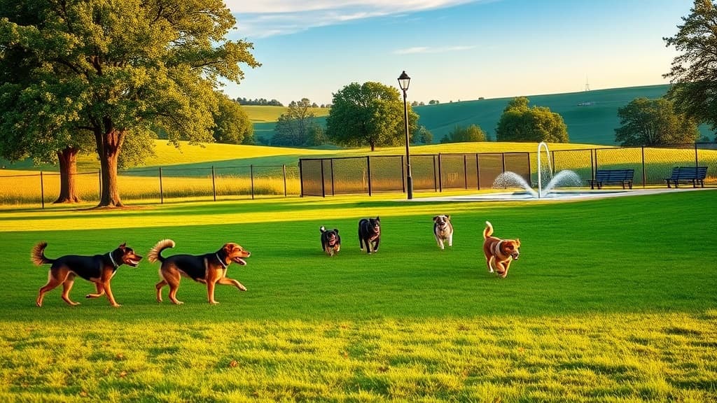 K-9 Field of Dreams at Riverbend Recreation Area dog park in Findlay, OH