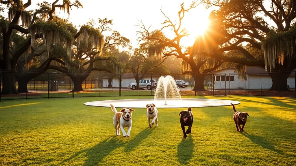 Club Canine Bark Park dog park in Cornelia, GA