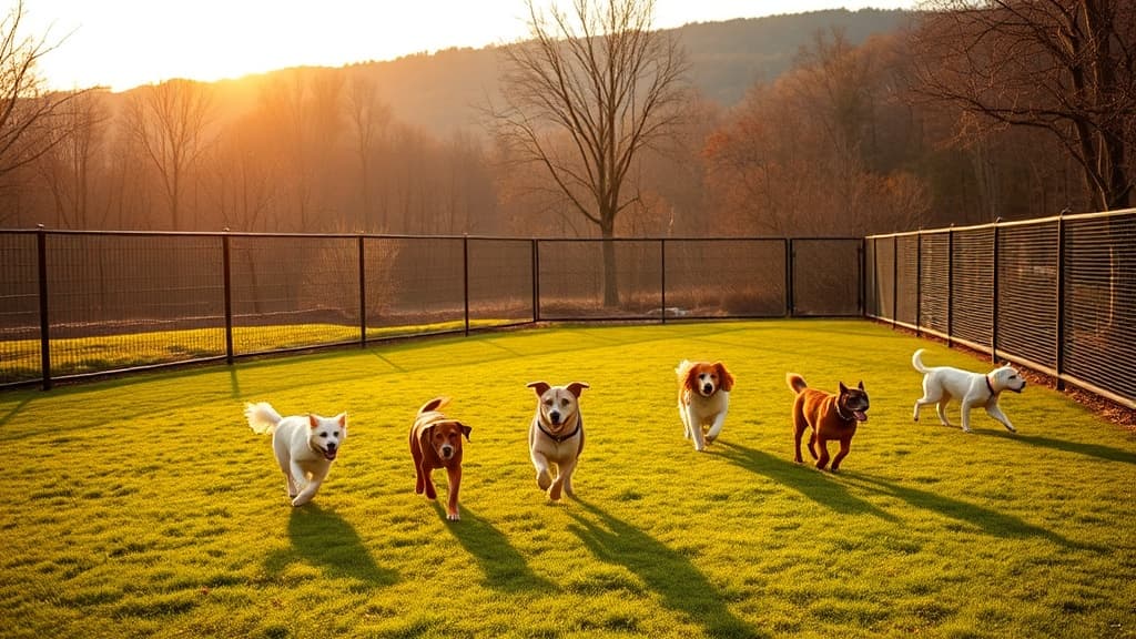 Dog Park at Newburg Park dog park in Nazareth, PA