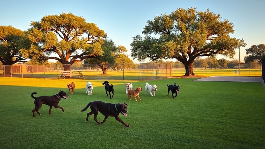 Cutten Green Dog Park dog park in Houston, TX