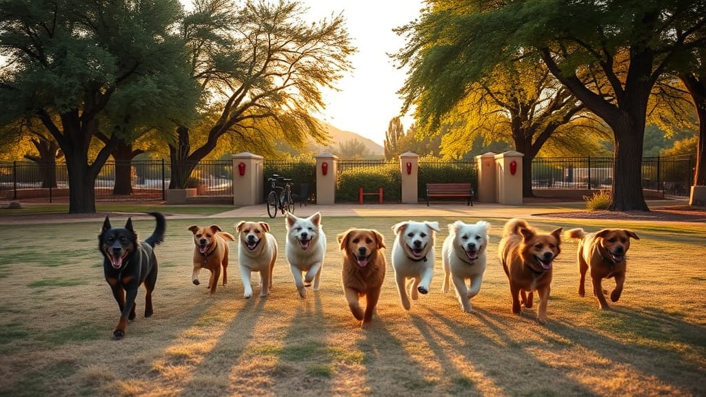 Papago Dog Park dog park in Tempe, AZ