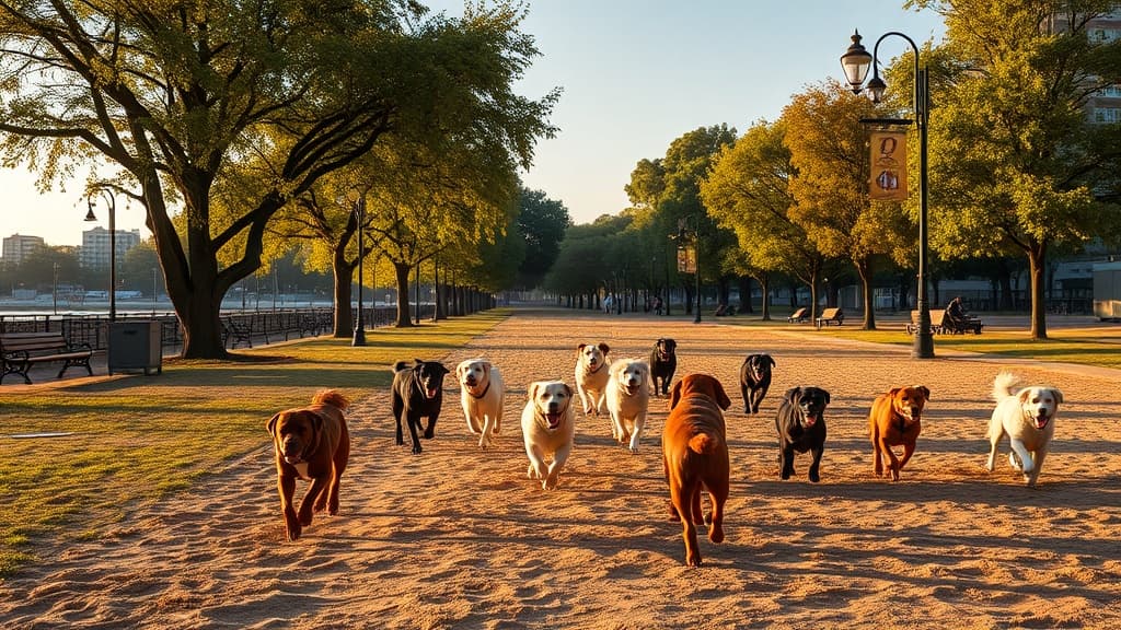 Rye Dog Beach dog park in City of Rye, NY
