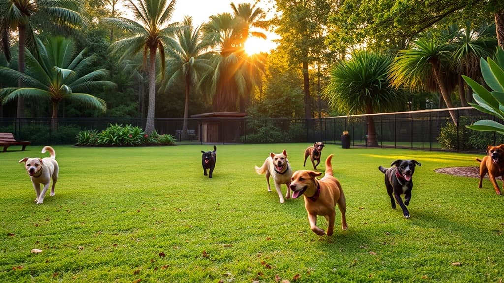 Woodville Dog Park dog park in North Lauderdale, FL