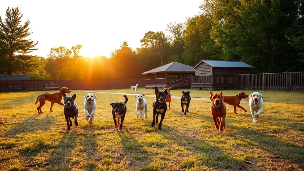 Bark Park dog park in Bridgeville, PA