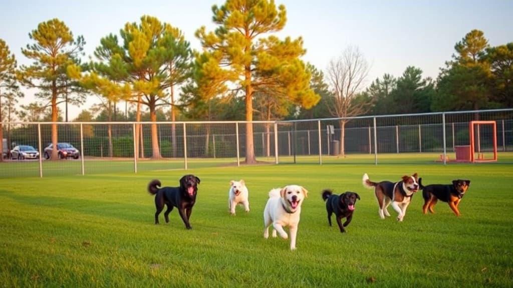 Love's Travel Stop dog park in Smiths Station, AL