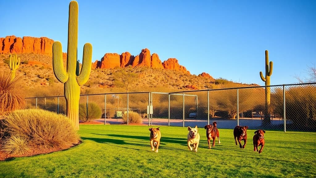 Dog Park at Ora Mae Harn District Park